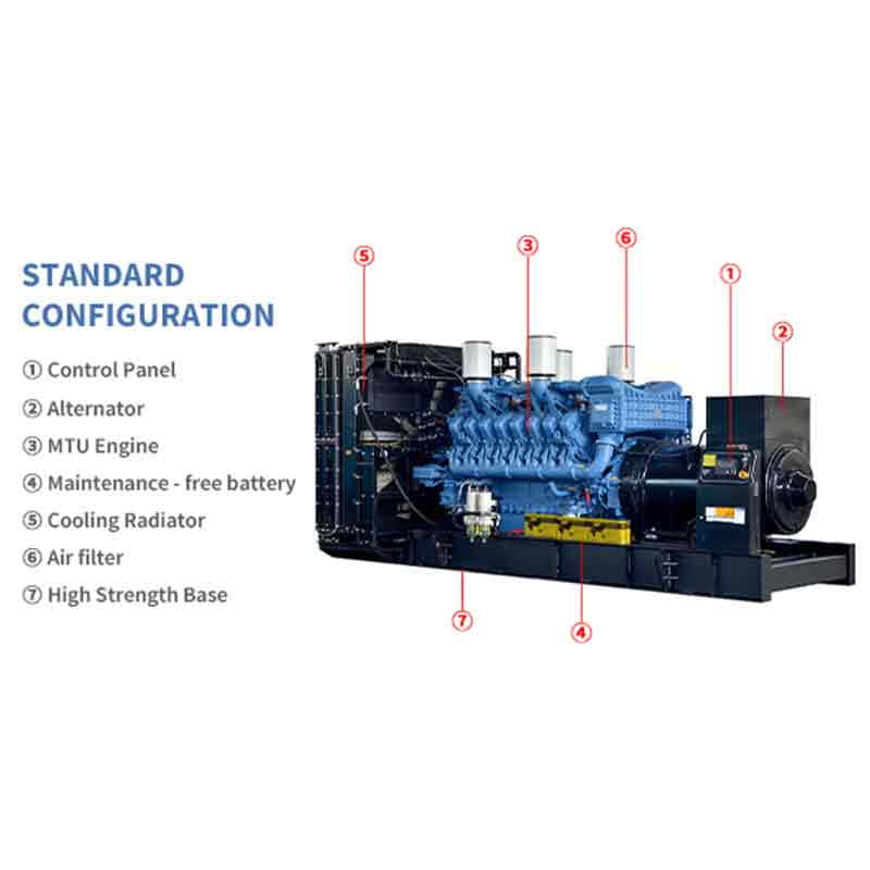 MTU Diesel Generator Set