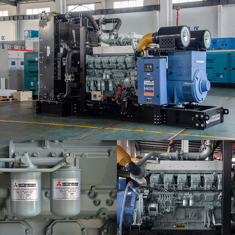 Mitsubishi dieselgeneratorset