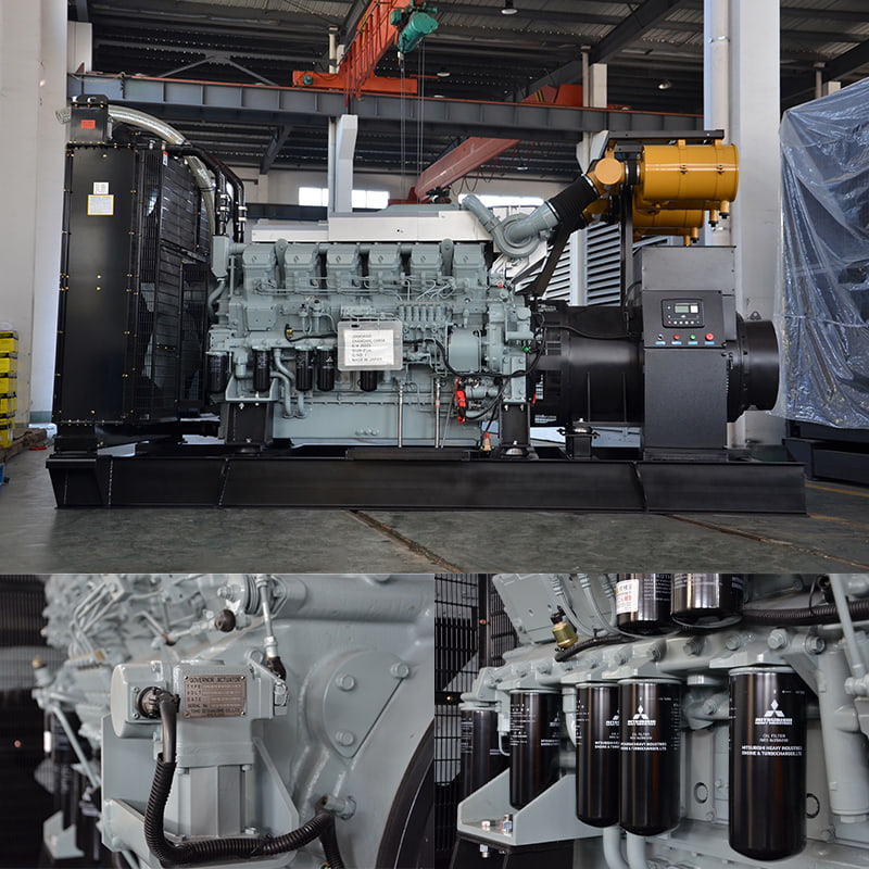 Mitsubishi dieselgeneratorset