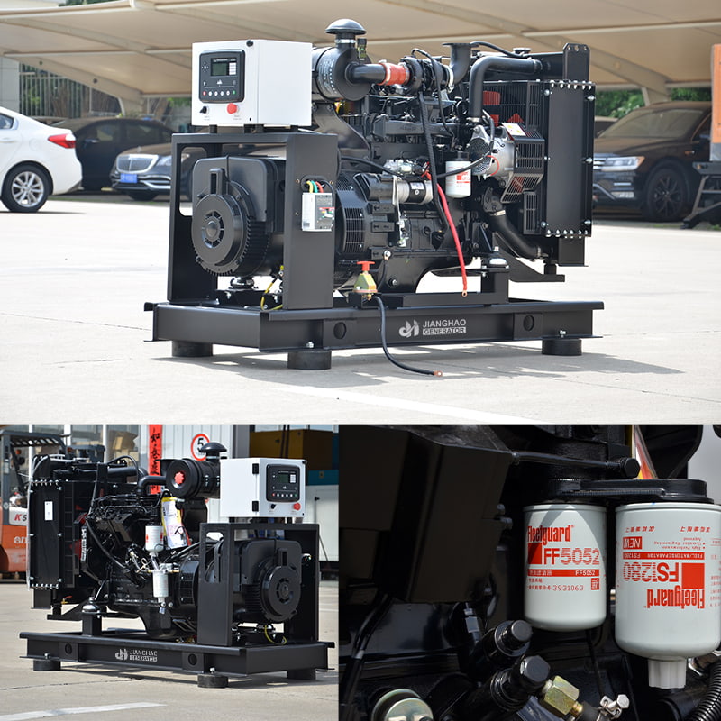 8-100kVA dieselgeneratorset