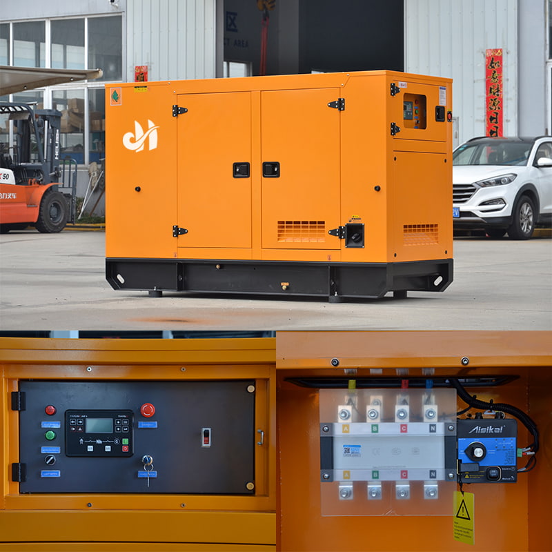 8-100kVA dieselgeneratorset
